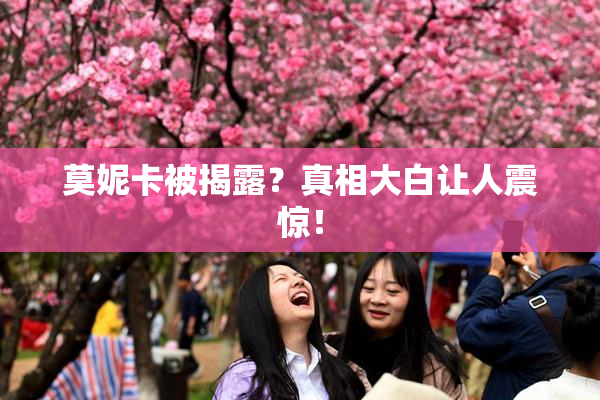 莫妮卡被揭露？真相大白让人震惊！