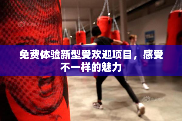 免费体验新型受欢迎项目，感受不一样的魅力