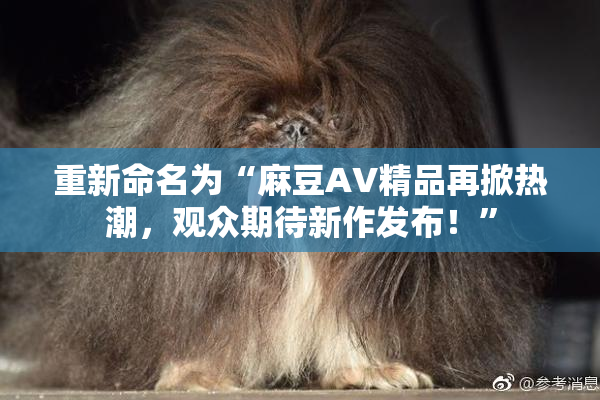 重新命名为“麻豆AV精品再掀热潮，观众期待新作发布！”