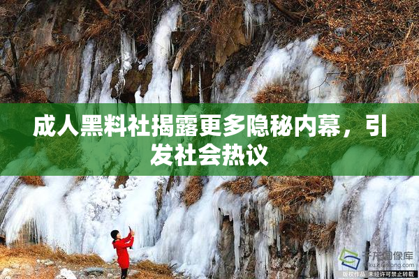 成人黑料社揭露更多隐秘内幕，引发社会热议