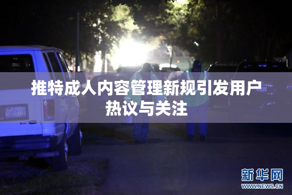 推特成人内容管理新规引发用户热议与关注