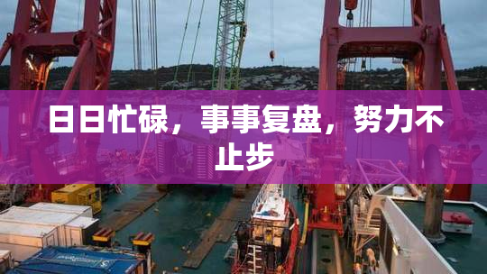 日日忙碌，事事复盘，努力不止步