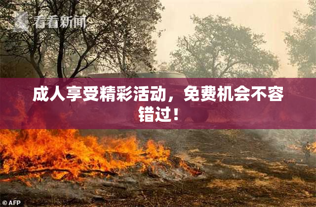 成人享受精彩活动，免费机会不容错过！