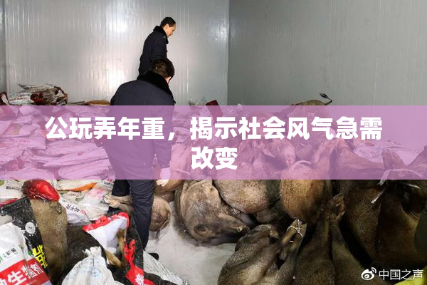 公玩弄年重，揭示社会风气急需改变