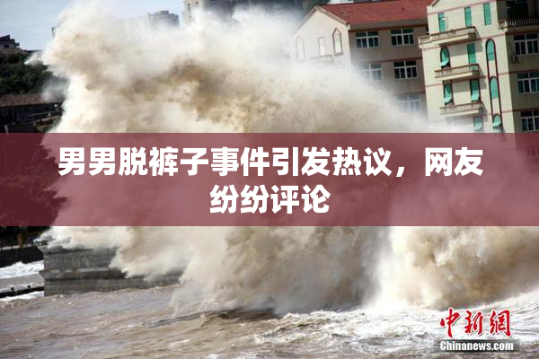 男男脱裤子事件引发热议，网友纷纷评论
