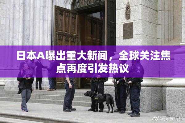 日本A曝出重大新闻，全球关注焦点再度引发热议