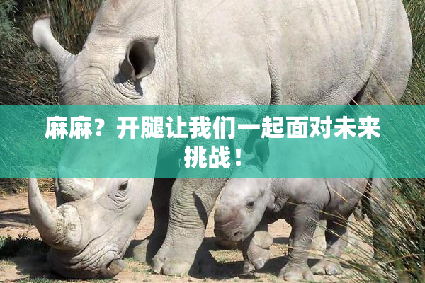 麻麻？开腿让我们一起面对未来挑战！