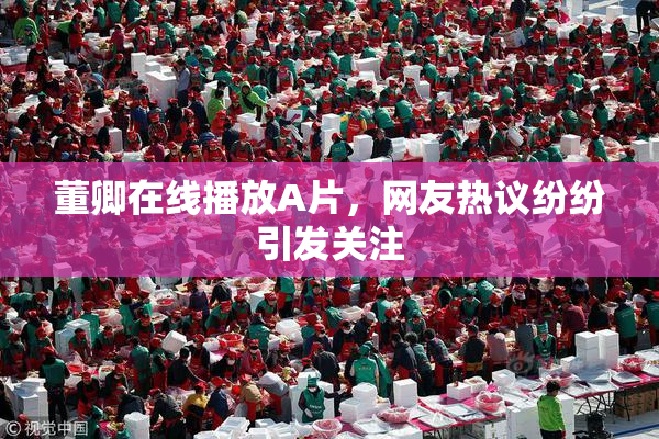 董卿在线播放A片，网友热议纷纷引发关注
