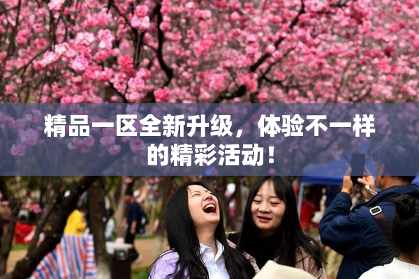 精品一区全新升级，体验不一样的精彩活动！
