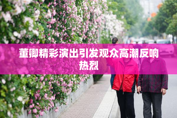 董卿精彩演出引发观众高潮反响热烈