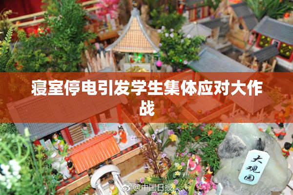 寝室停电引发学生集体应对大作战