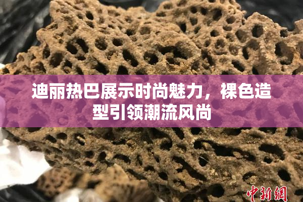 迪丽热巴展示时尚魅力，裸色造型引领潮流风尚