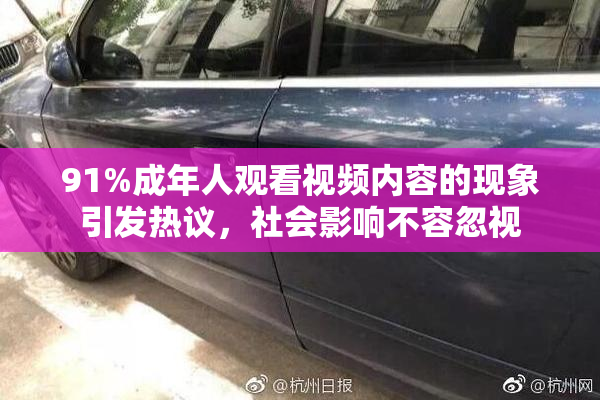 91%成年人观看视频内容的现象引发热议，社会影响不容忽视