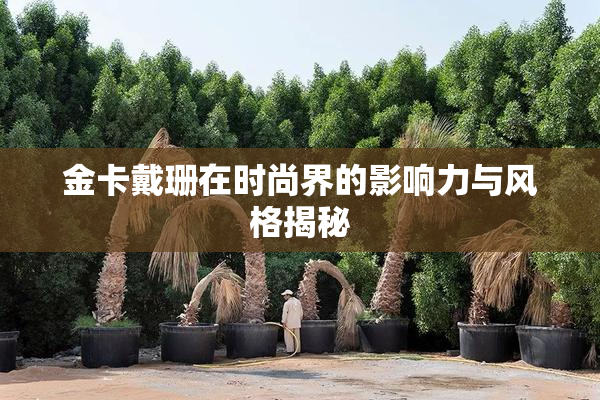 金卡戴珊在时尚界的影响力与风格揭秘