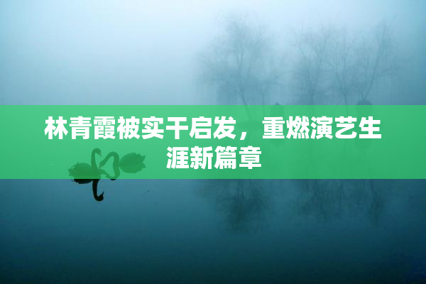 林青霞被实干启发，重燃演艺生涯新篇章