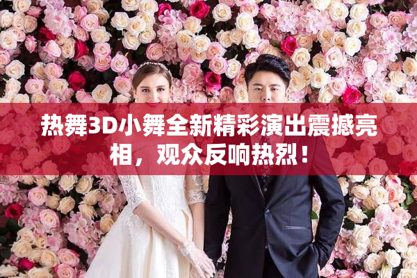 热舞3D小舞全新精彩演出震撼亮相，观众反响热烈！