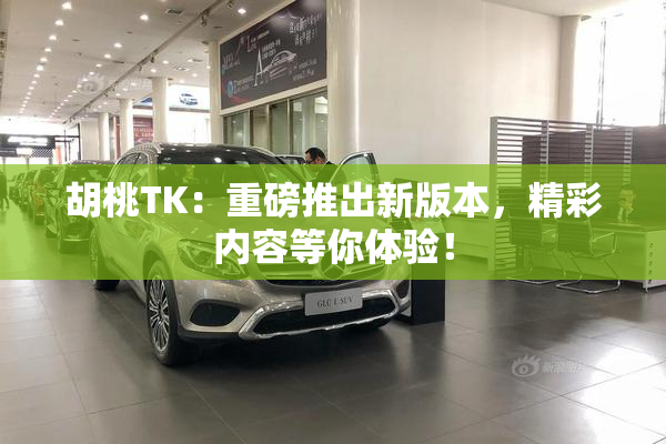 胡桃TK：重磅推出新版本，精彩内容等你体验！