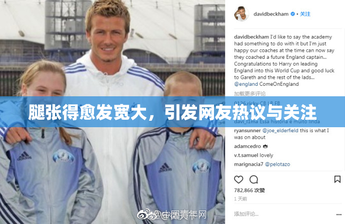 腿张得愈发宽大，引发网友热议与关注