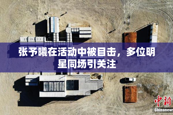 张予曦在活动中被目击，多位明星同场引关注
