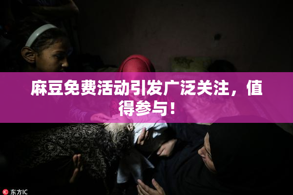 麻豆免费活动引发广泛关注，值得参与！