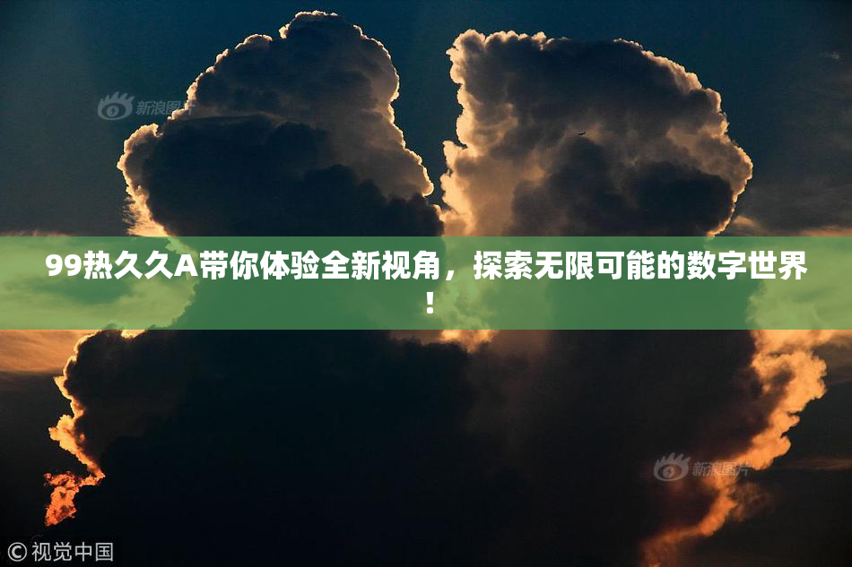 99热久久A带你体验全新视角，探索无限可能的数字世界！