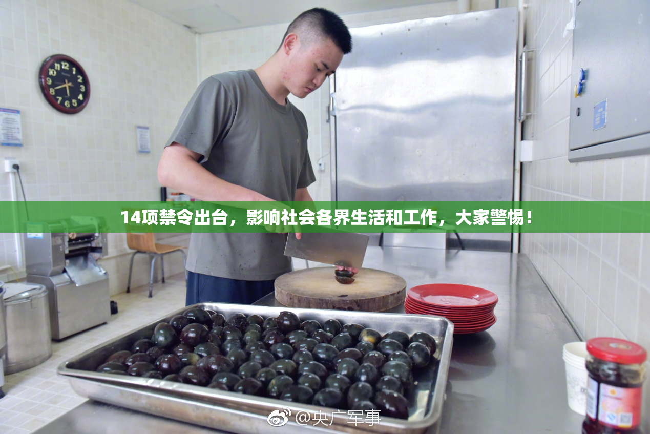 14项禁令出台，影响社会各界生活和工作，大家警惕！