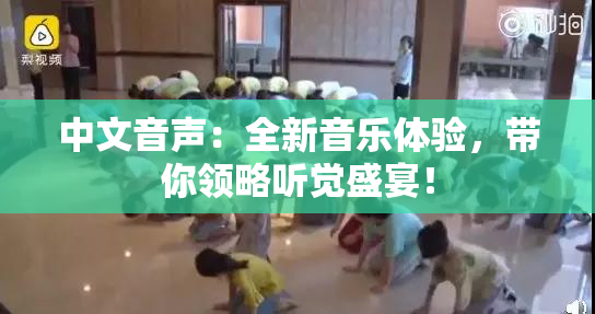 中文音声：全新音乐体验，带你领略听觉盛宴！