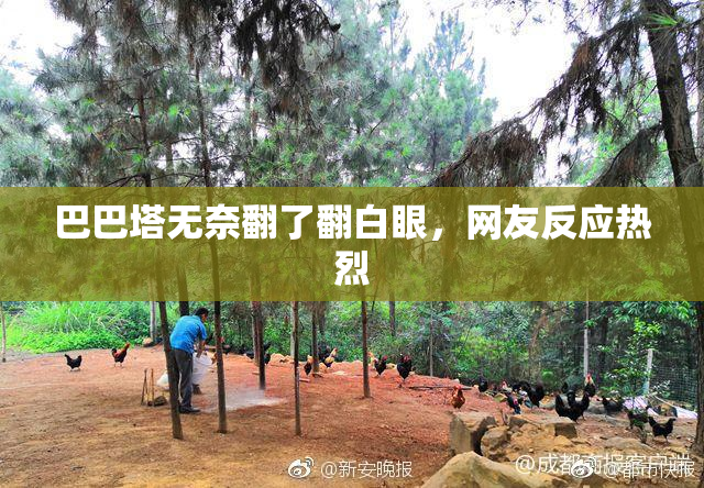 巴巴塔无奈翻了翻白眼，网友反应热烈