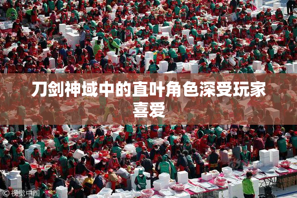 刀剑神域中的直叶角色深受玩家喜爱