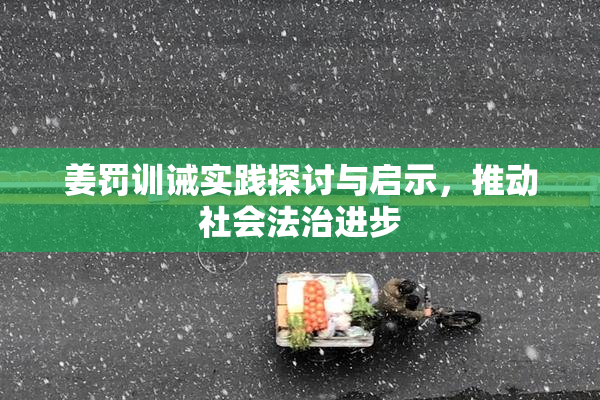 姜罚训诫实践探讨与启示，推动社会法治进步