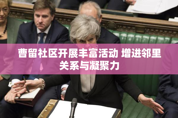 曹留社区开展丰富活动 增进邻里关系与凝聚力