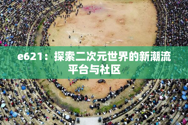 e621：探索二次元世界的新潮流平台与社区