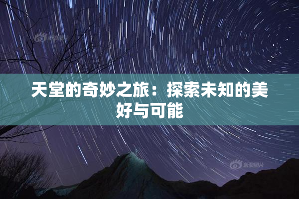 天堂的奇妙之旅：探索未知的美好与可能