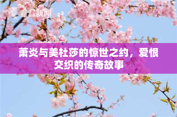 萧炎与美杜莎的惊世之约，爱恨交织的传奇故事