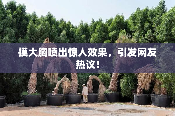 摸大胸喷出惊人效果，引发网友热议！