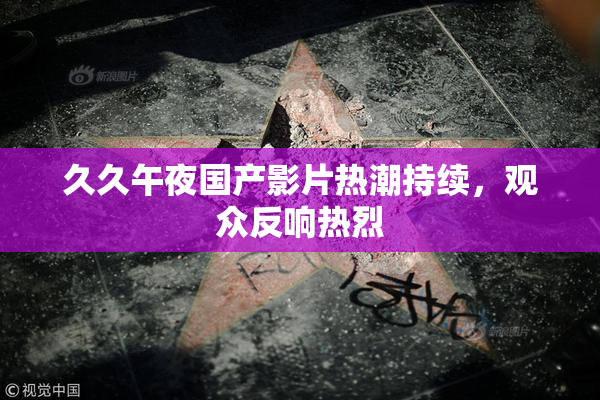 久久午夜国产影片热潮持续，观众反响热烈