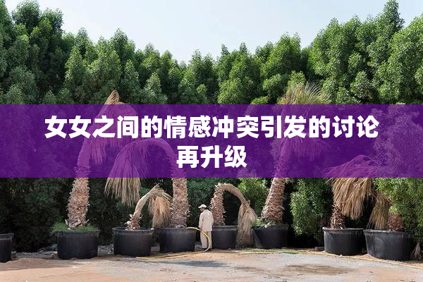女女之间的情感冲突引发的讨论再升级
