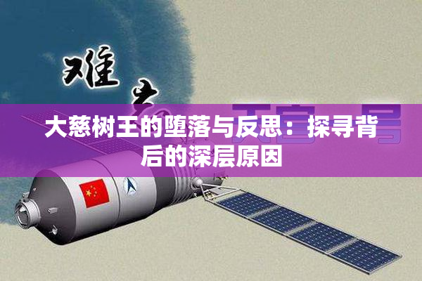 大慈树王的堕落与反思：探寻背后的深层原因
