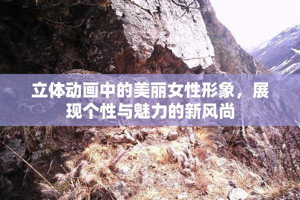 立体动画中的美丽女性形象，展现个性与魅力的新风尚