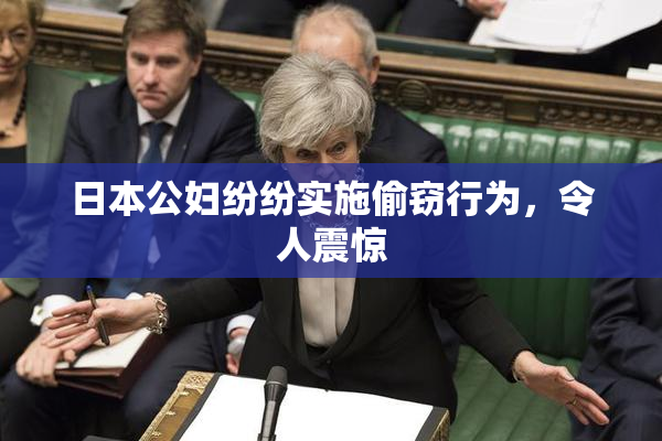 日本公妇纷纷实施偷窃行为，令人震惊