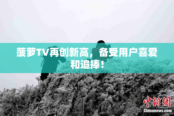菠萝TV再创新高，备受用户喜爱和追捧！