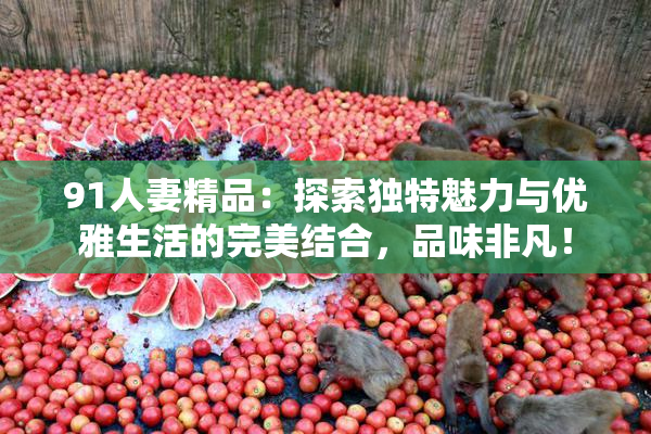 91人妻精品：探索独特魅力与优雅生活的完美结合，品味非凡！