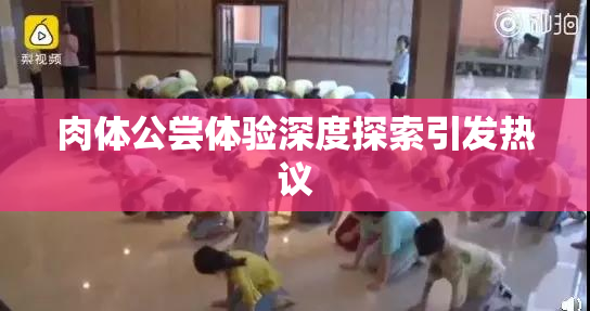 肉体公尝体验深度探索引发热议