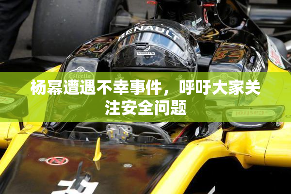 杨幂遭遇不幸事件，呼吁大家关注安全问题