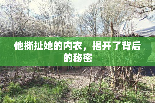 他撕扯她的内衣，揭开了背后的秘密