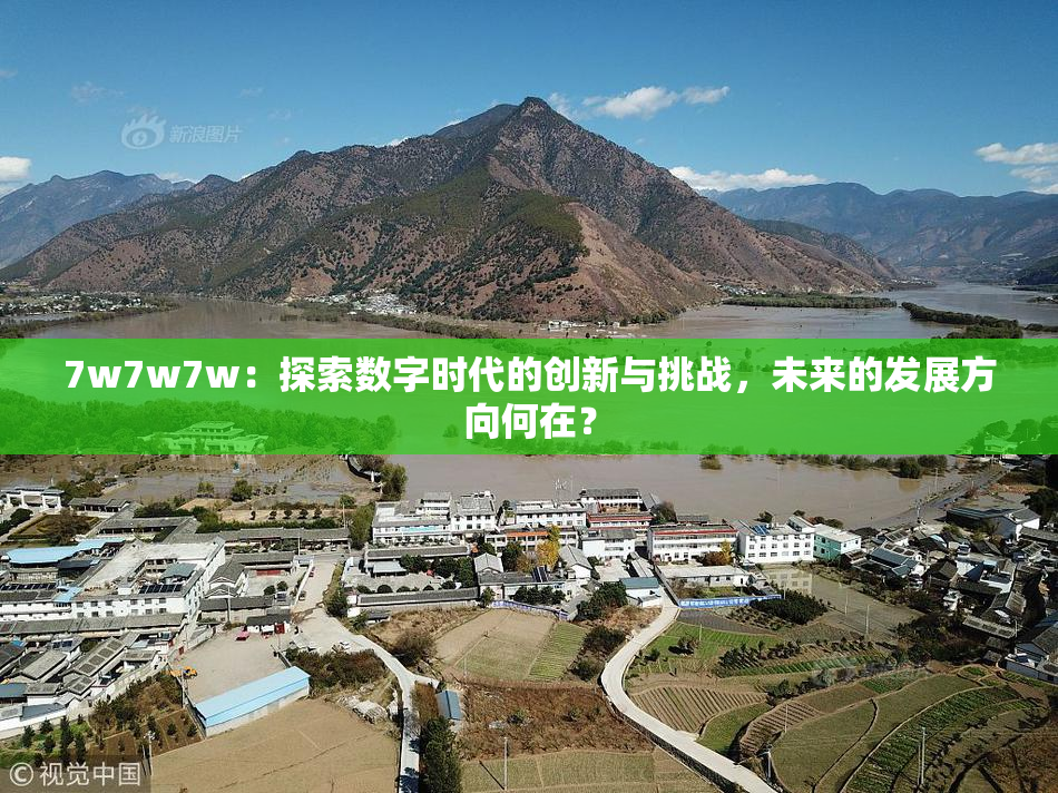 7w7w7w：探索数字时代的创新与挑战，未来的发展方向何在？