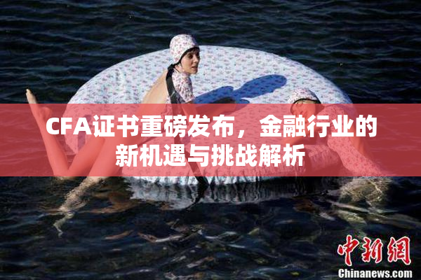 CFA证书重磅发布，金融行业的新机遇与挑战解析