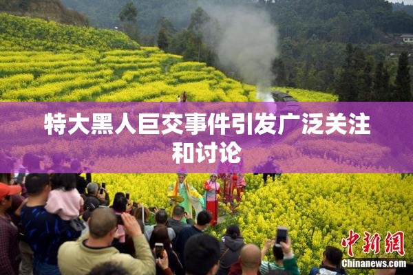 特大黑人巨交事件引发广泛关注和讨论