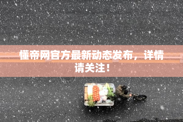 懂帝网官方最新动态发布，详情请关注！