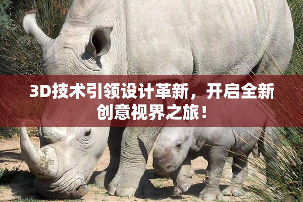 3D技术引领设计革新，开启全新创意视界之旅！